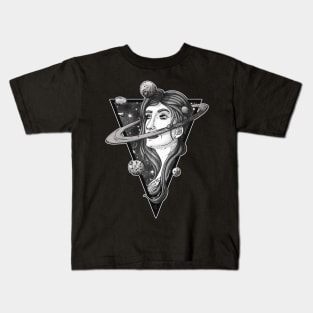 Space Woman Kids T-Shirt